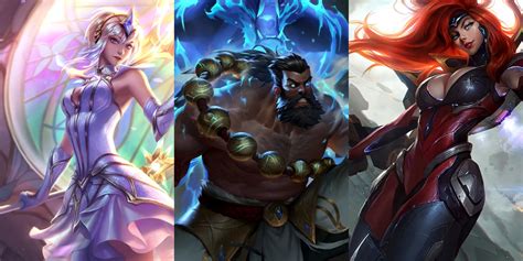 League of Legends skins .